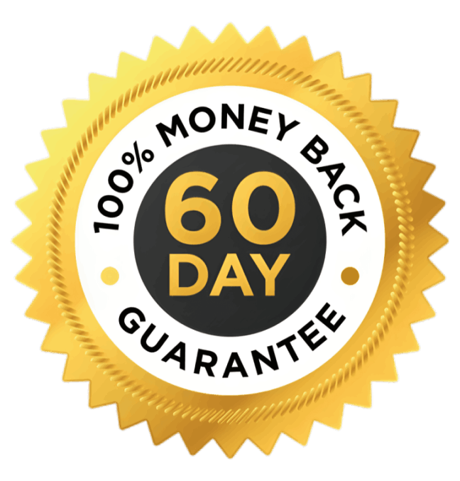Auraglow 60 Days 100% money back guarantee 